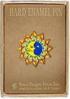 Sun Moon Enamel Pin by Peter Pauper Press 1