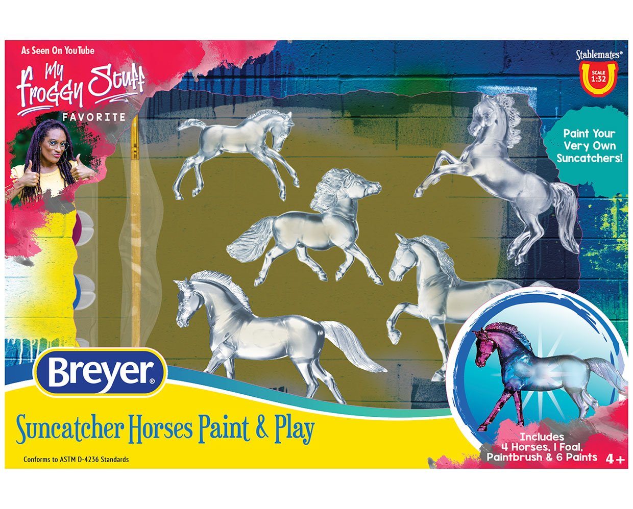 Suncatcher Horses Paint Play by Breyer