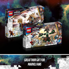 Super Heroes Marvel Attack on New Asgard by Lego 5