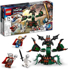 Super Heroes Marvel Attack on New Asgard by Lego