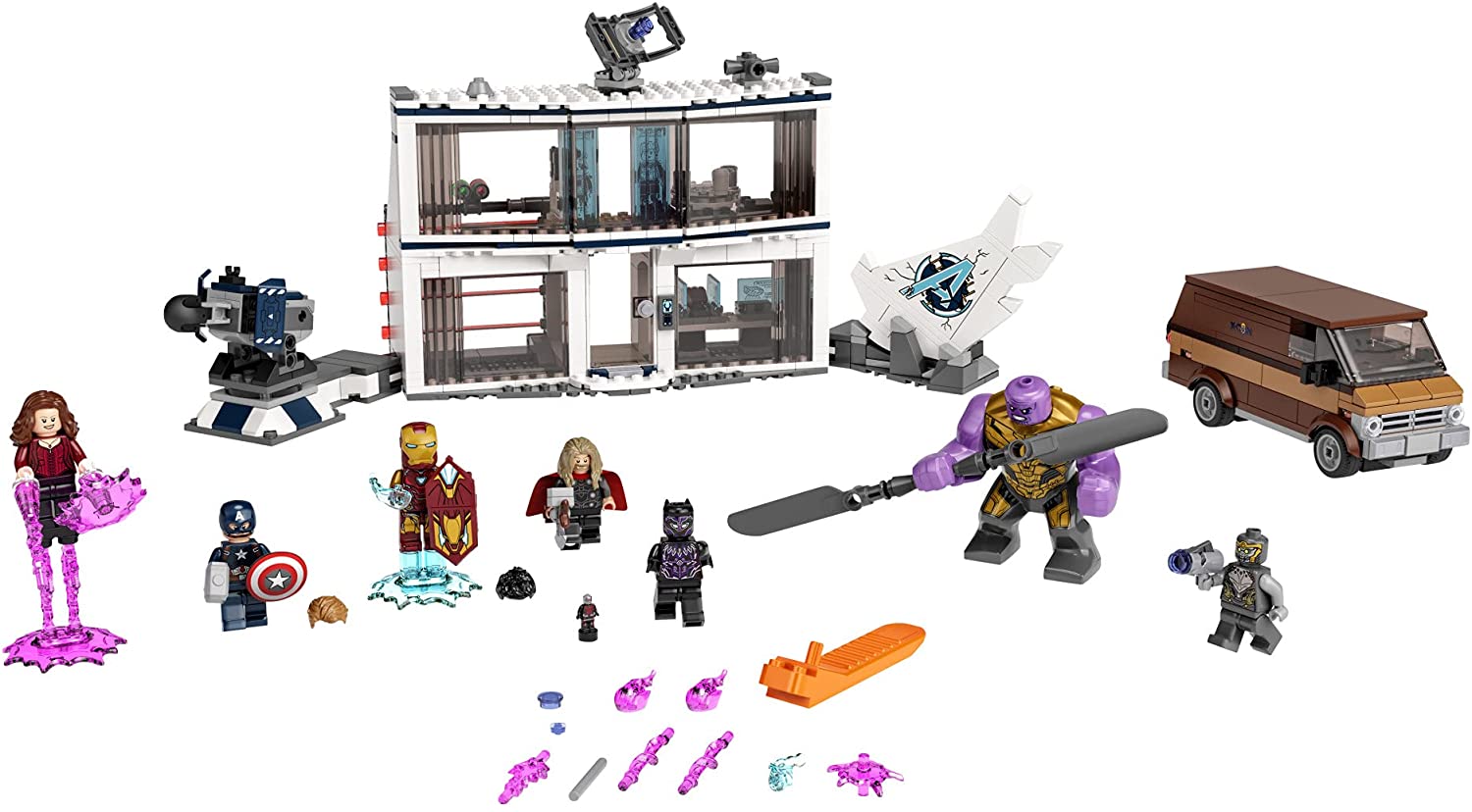 Super Heroes Marvel Avengers Endgame Final Battle by Lego 2