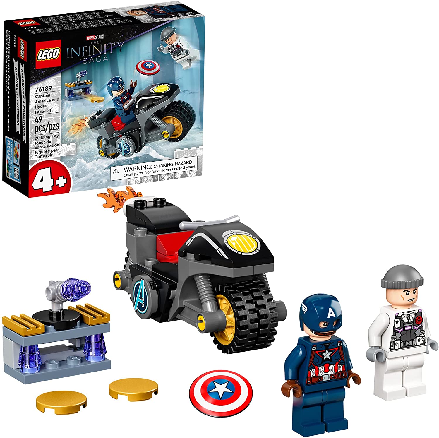 Super Heroes Marvel Captain America and Hydra Face Off by Lego