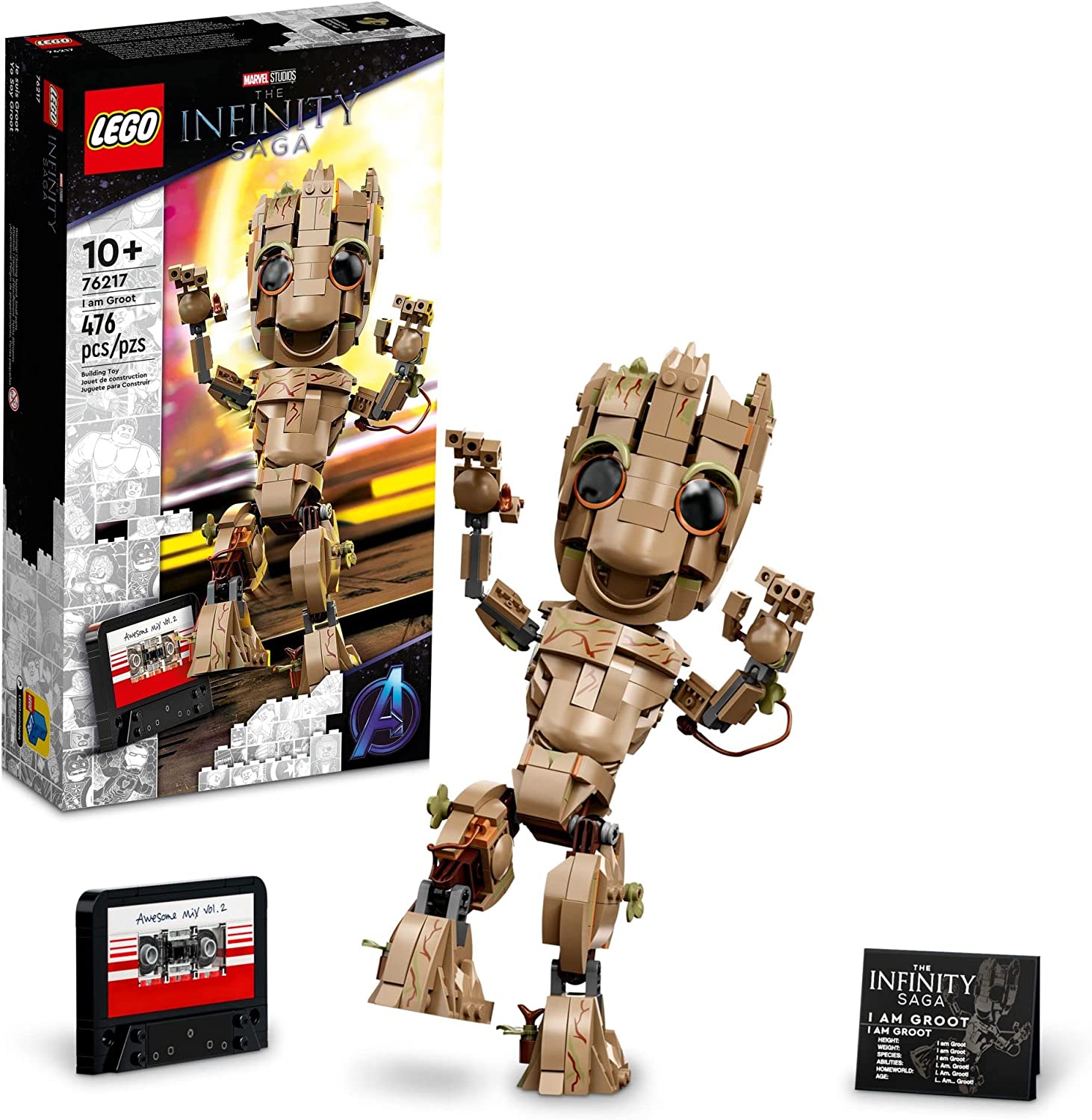 Super Heroes Marvel I am Groot by Lego