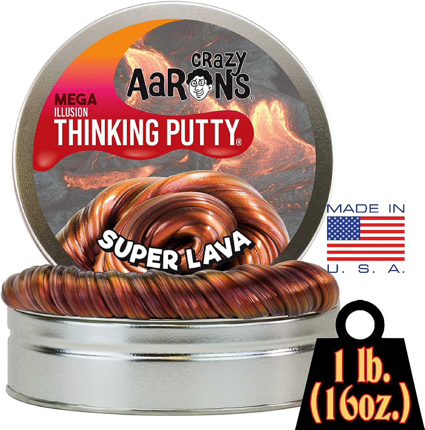 Super Lava Thinking Putty Mega Illusions Series by Crazy Aarons