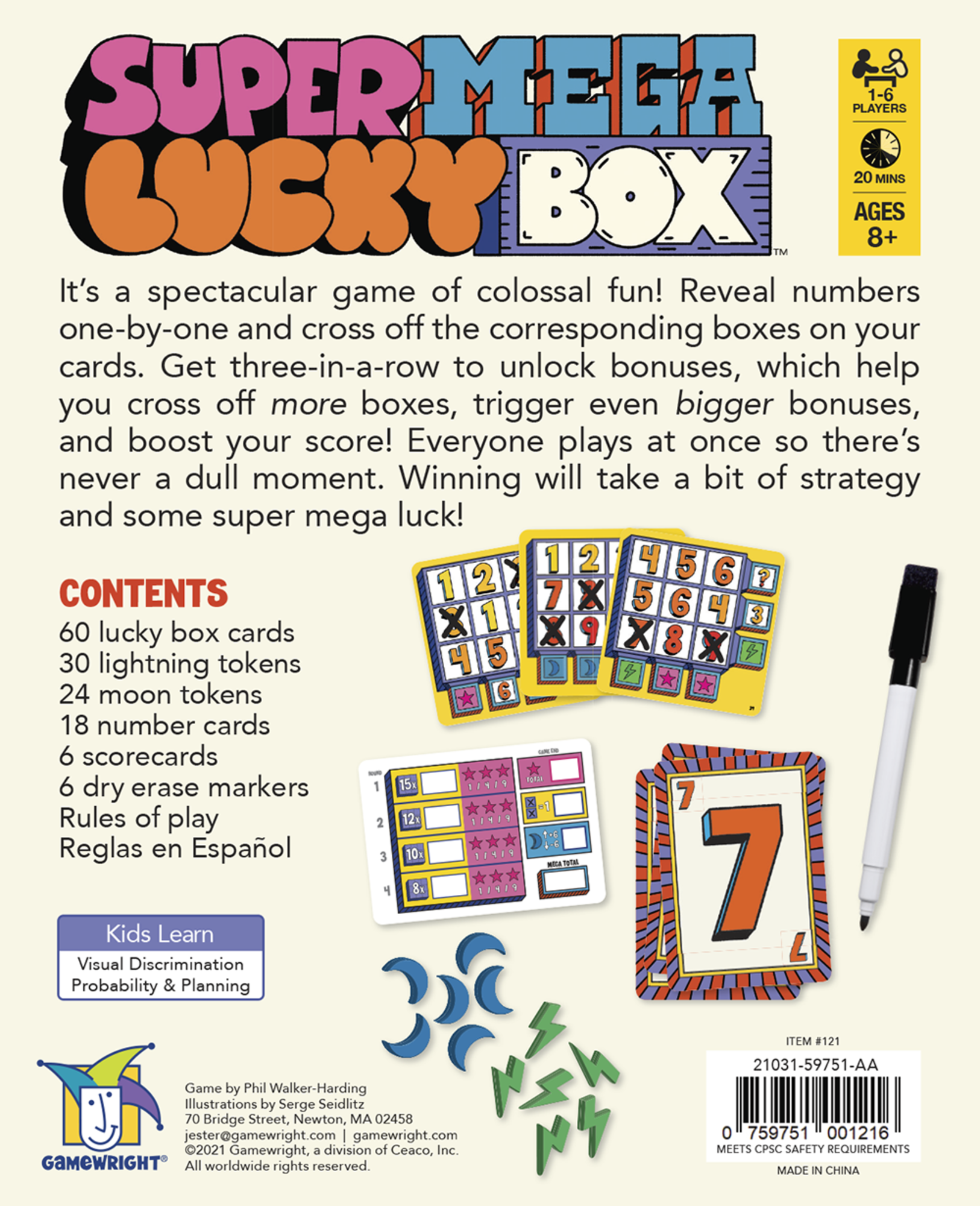 Super Mega Lucky Box by Gamewright 1