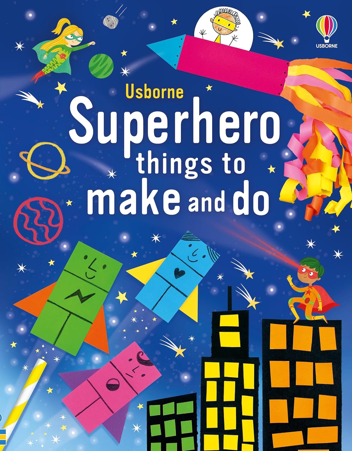 Superhero Things to Make and Do-by-Usborne
