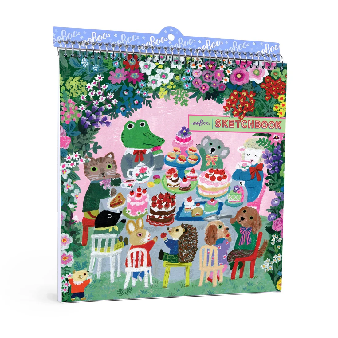 Sweet Celebration Square Sketchbook-by-eeBoo