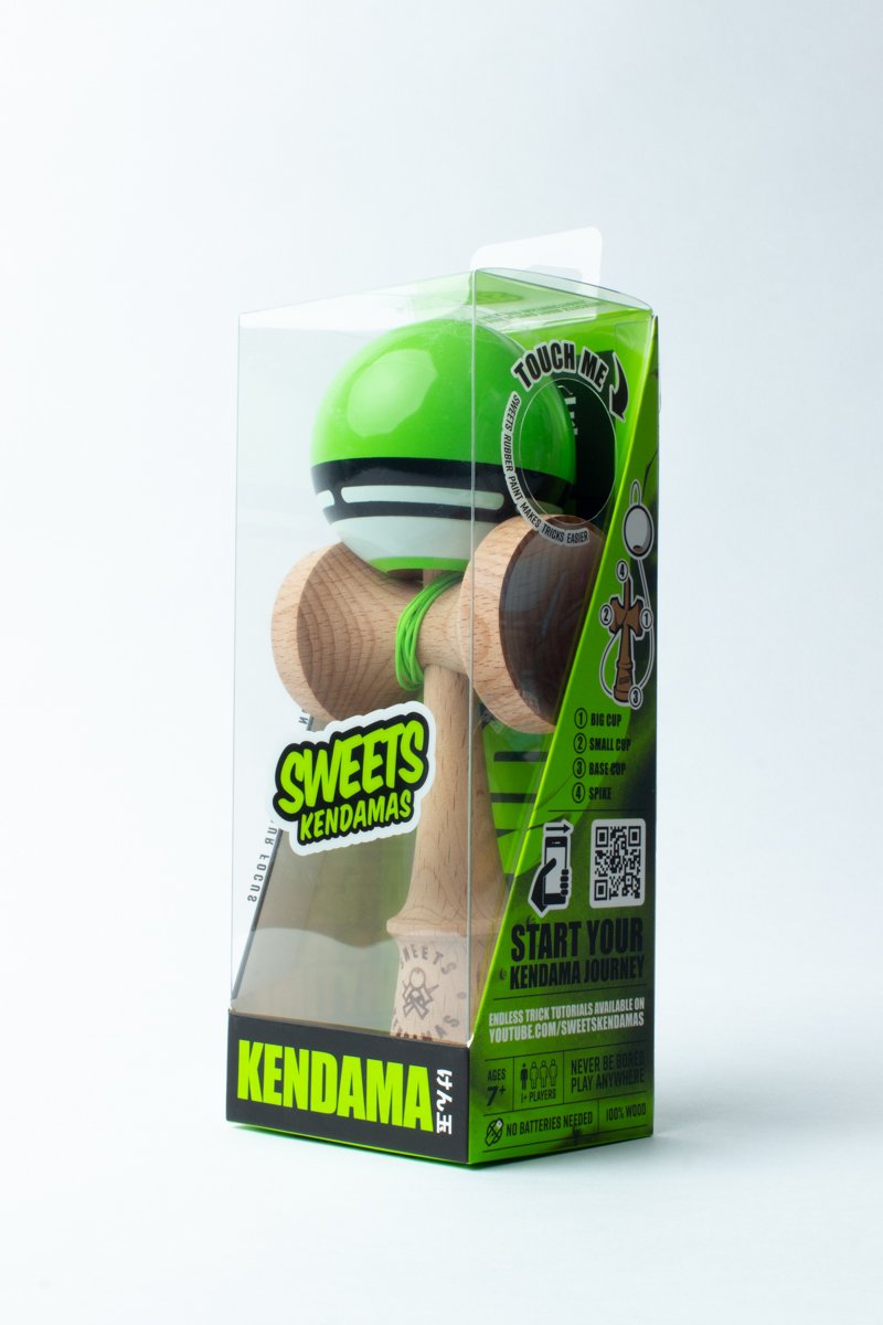 Sweets Boost Radar Kendama Green by Sweets Kendamas