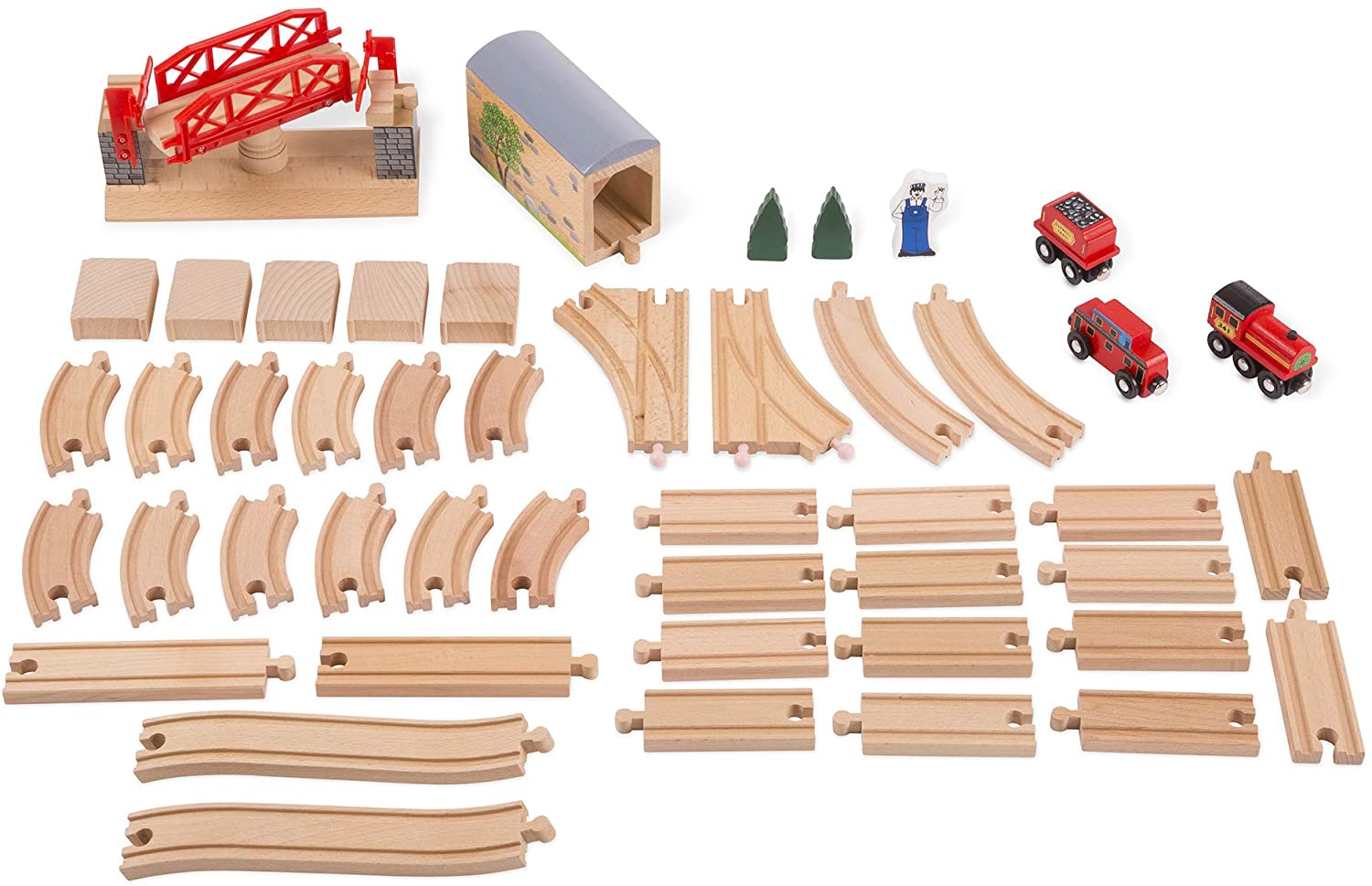 Swivel Bridge Train Set by Melissa Doug 1