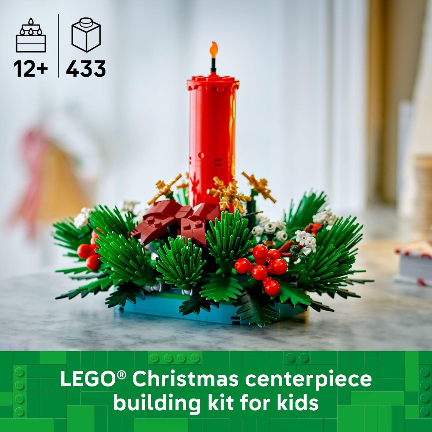 LEGO Christmas Table Decoration by Lego