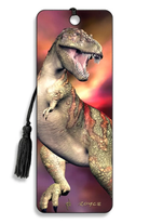 T Rex Bookmark by Artgame