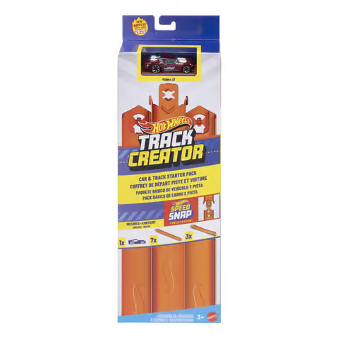 Hot Wheels Track Creator Car and Track Starter Pack by Mattel