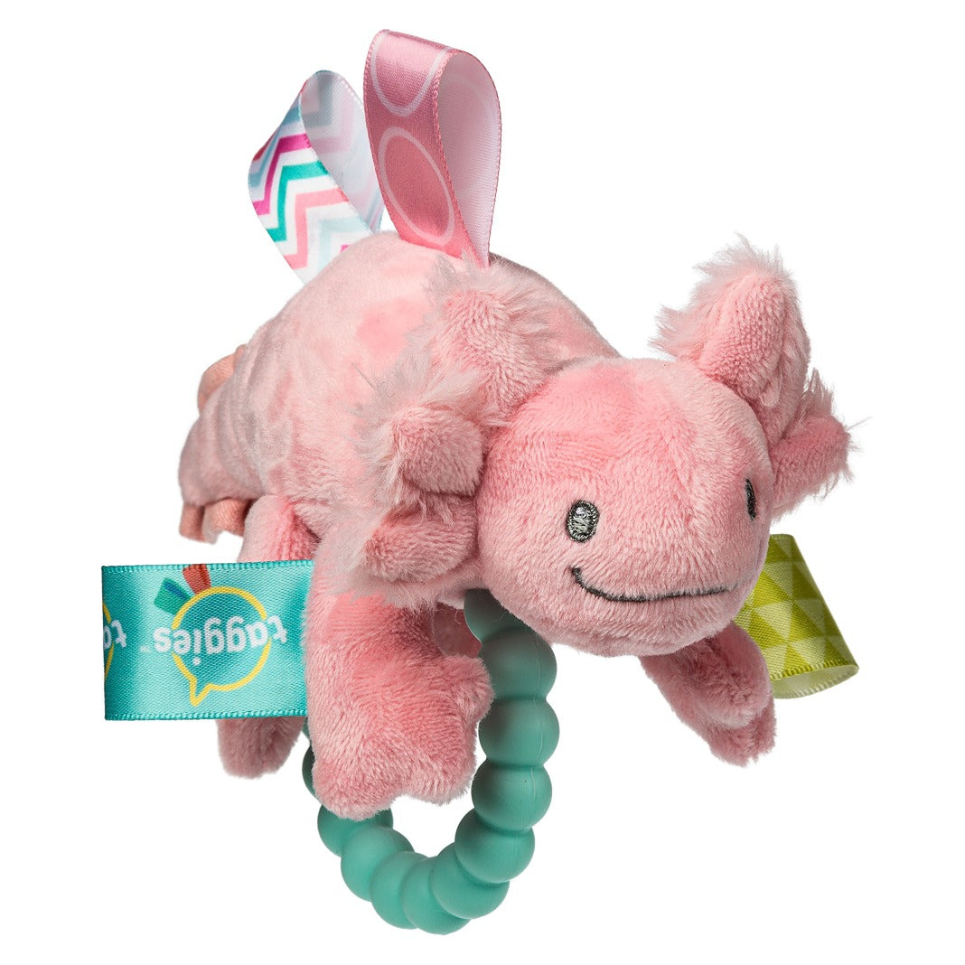 Taggies Lizzy Axolotl Teether Rattle – 9″-by-Mary Meyer