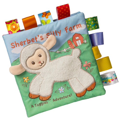 Taggies Sherbet Lamb Soft Book – 6×6″ by Mary Meyer