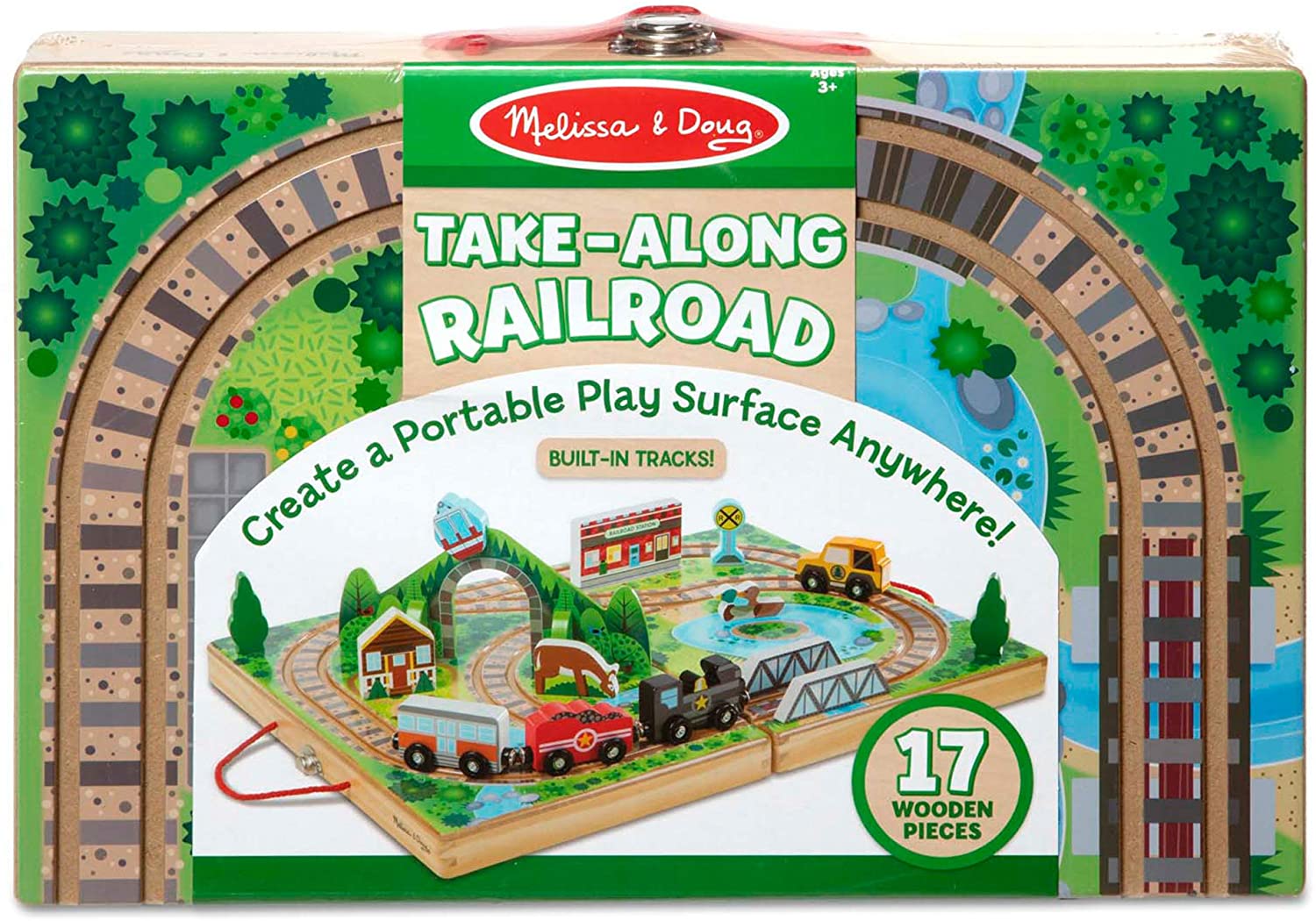 Take Along Railroad by Melissa Doug