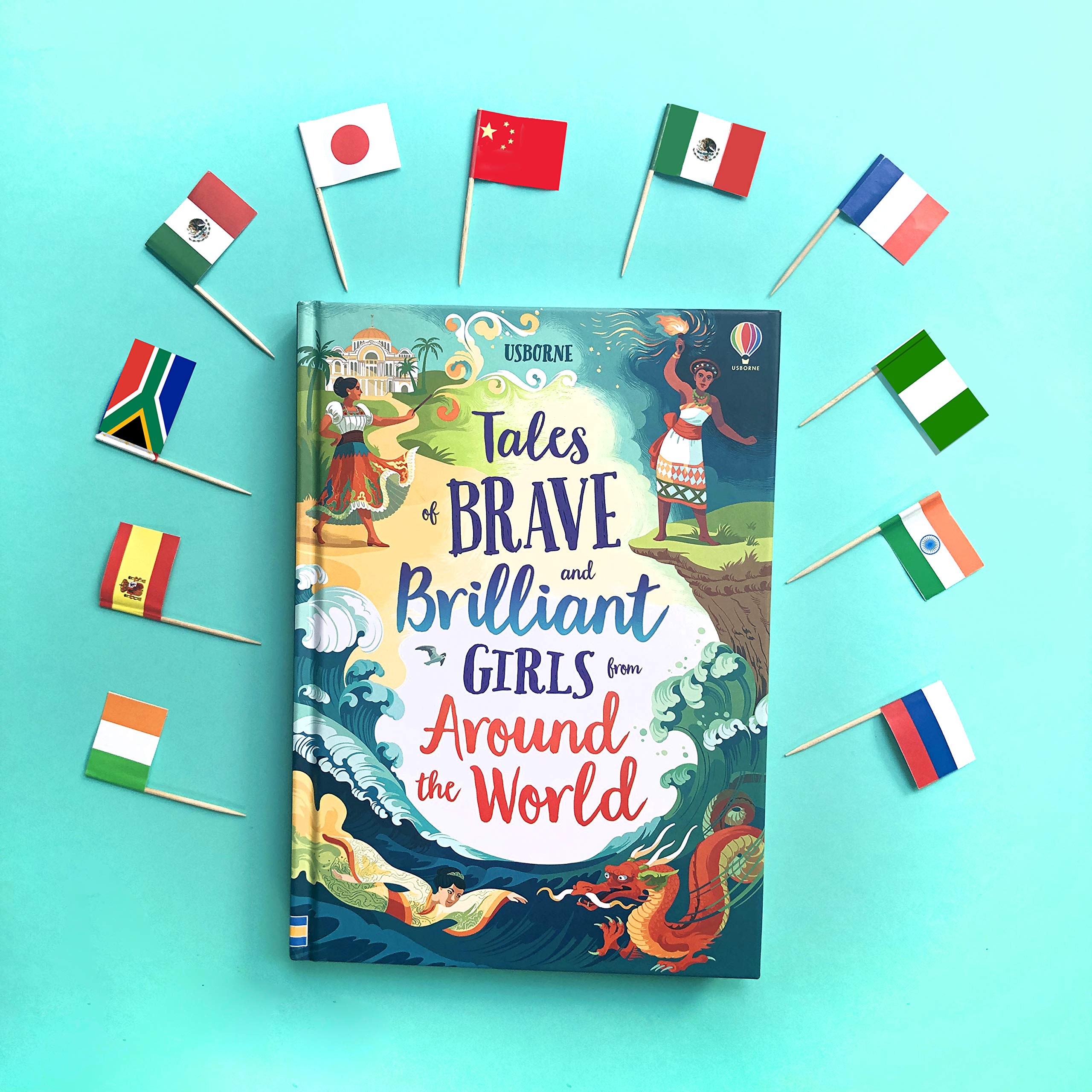 Tales of Brave and Brilliant Girls from Around the World by Usborne 1