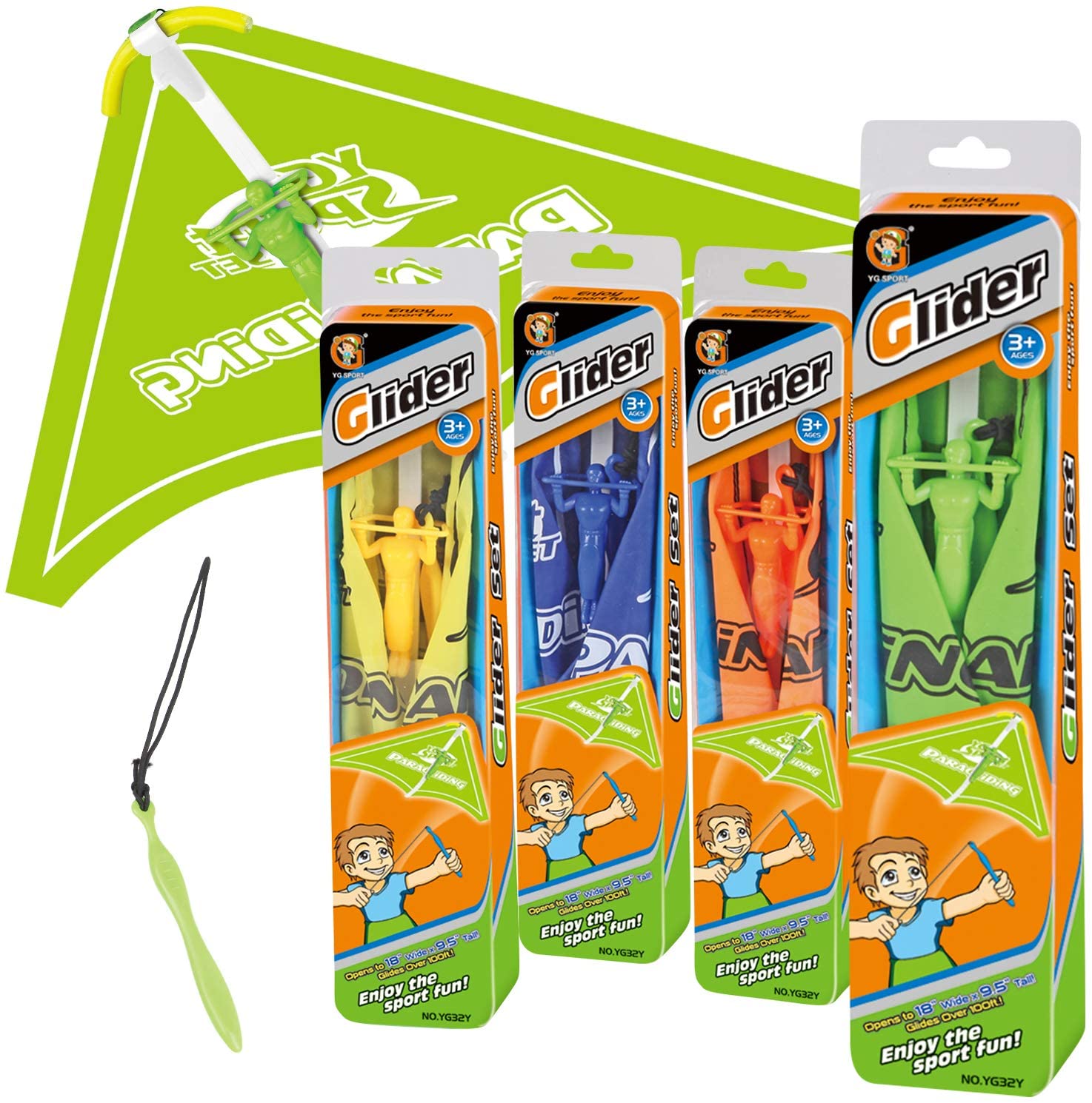 Tangle Free Paraglider with Launcher by Thin Air 1