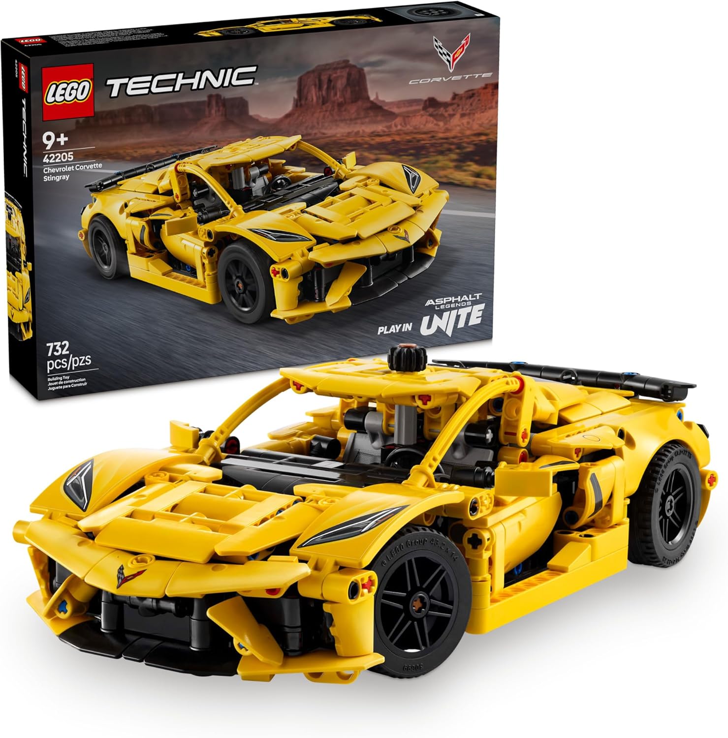 Technic Chevrolet Corvette Stingray-by-Lego