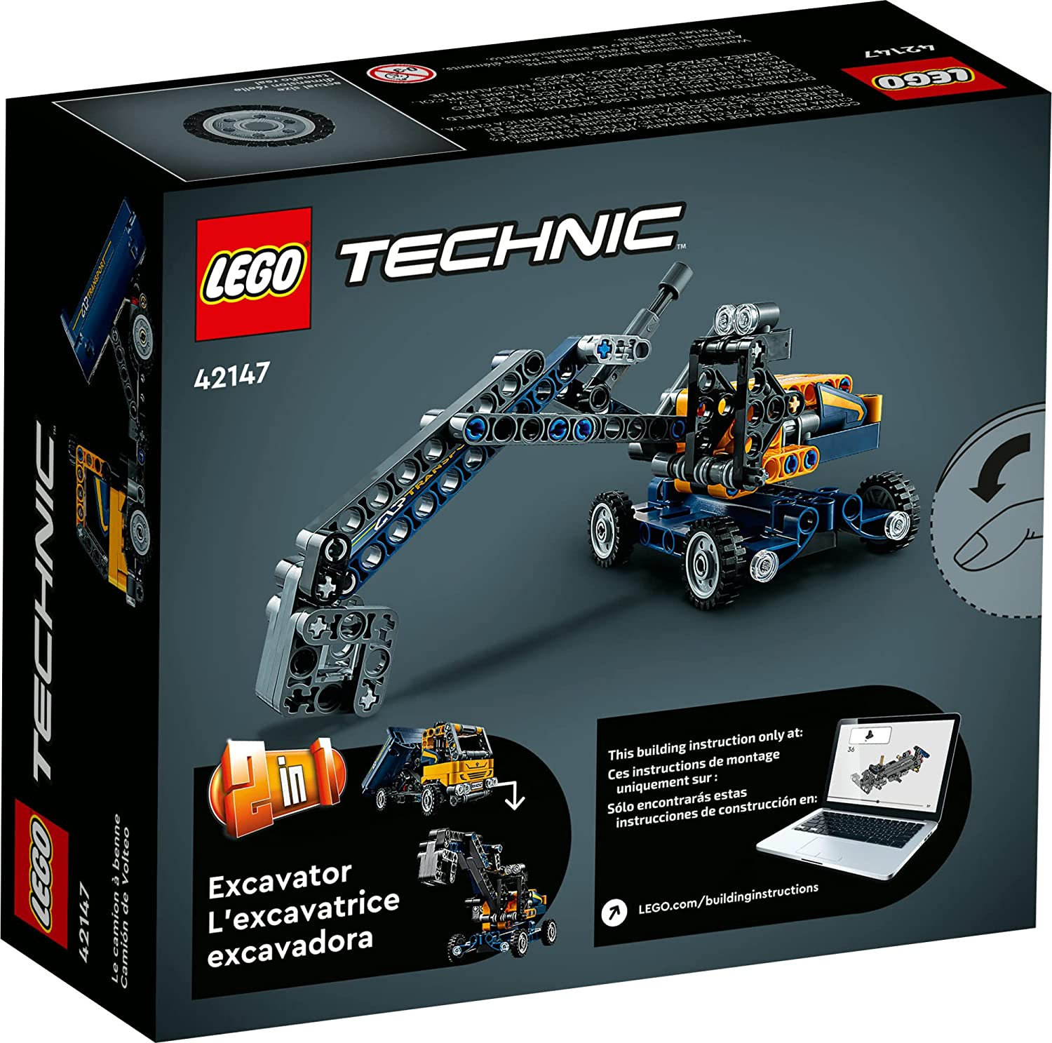 Technic Dump Truck by Lego 3