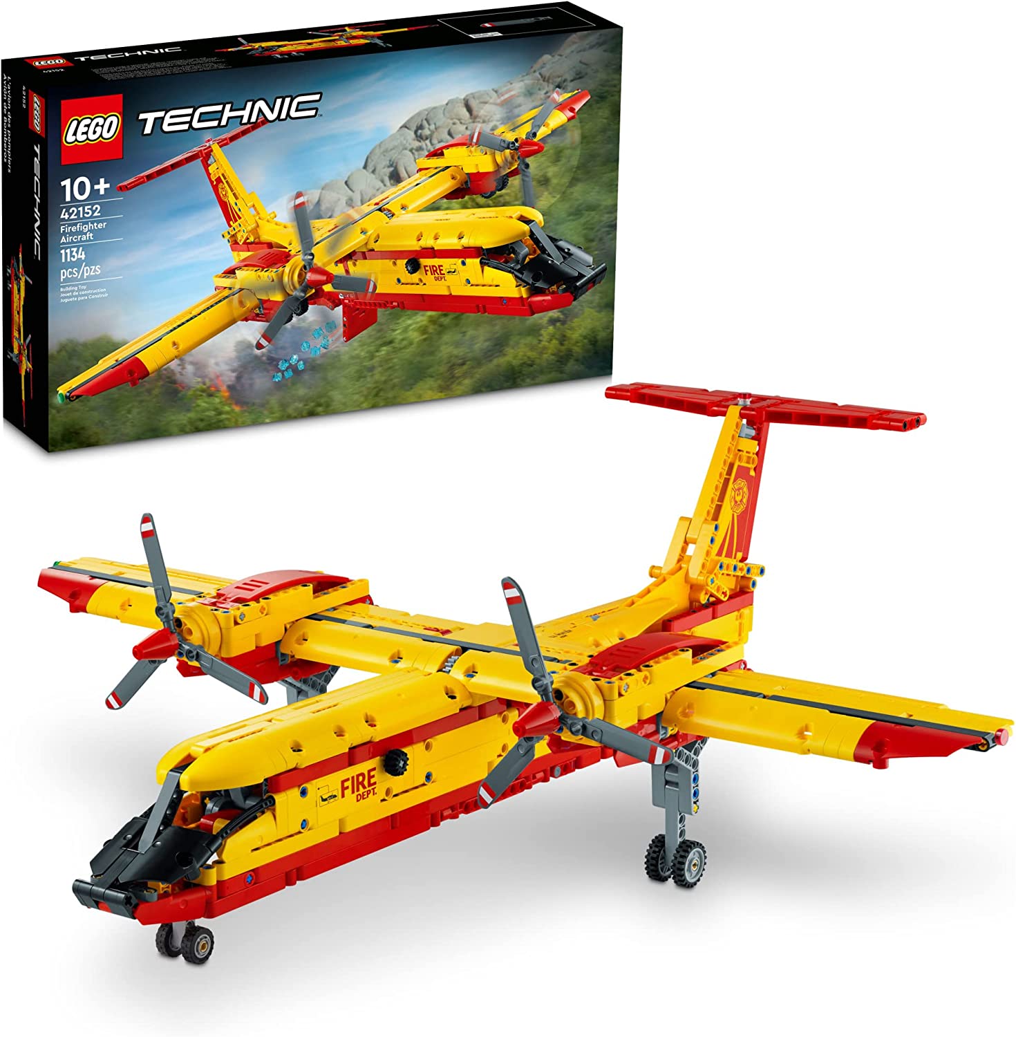 Technic Firefighter Aircraft-by-Lego