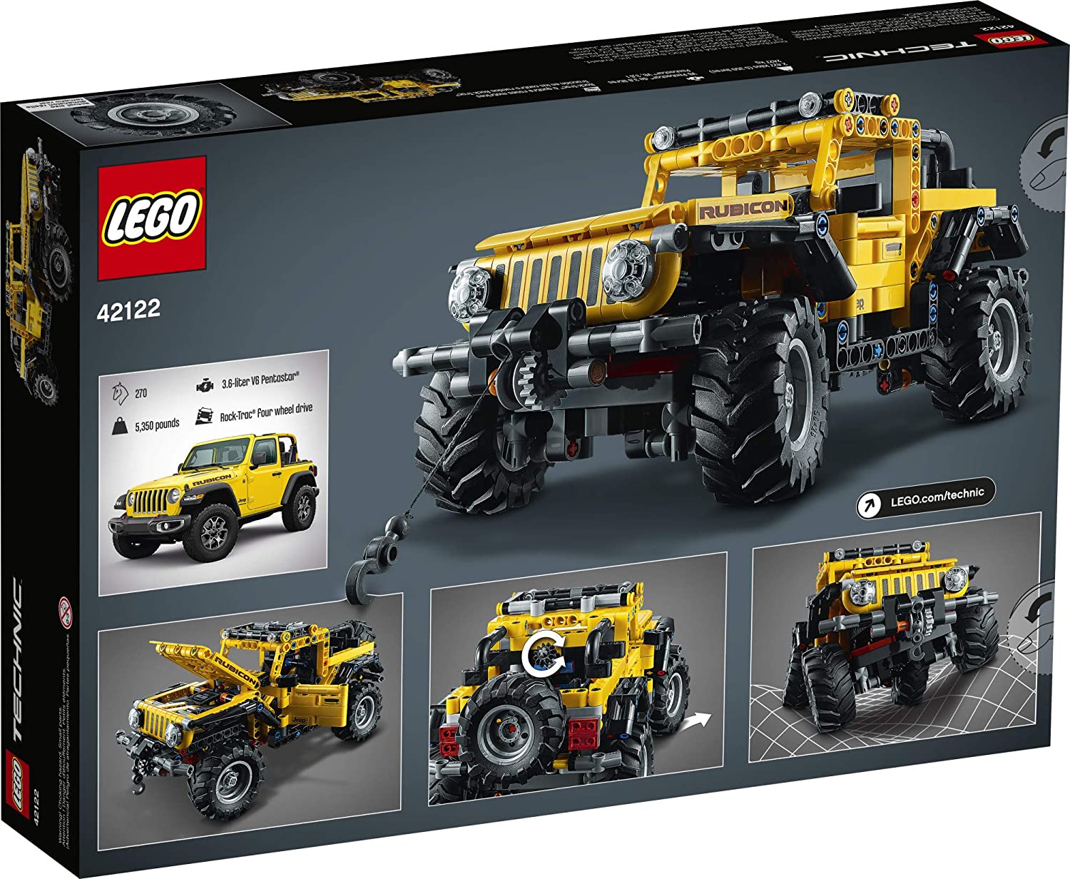 Technic Jeep Wrangler by Lego 1