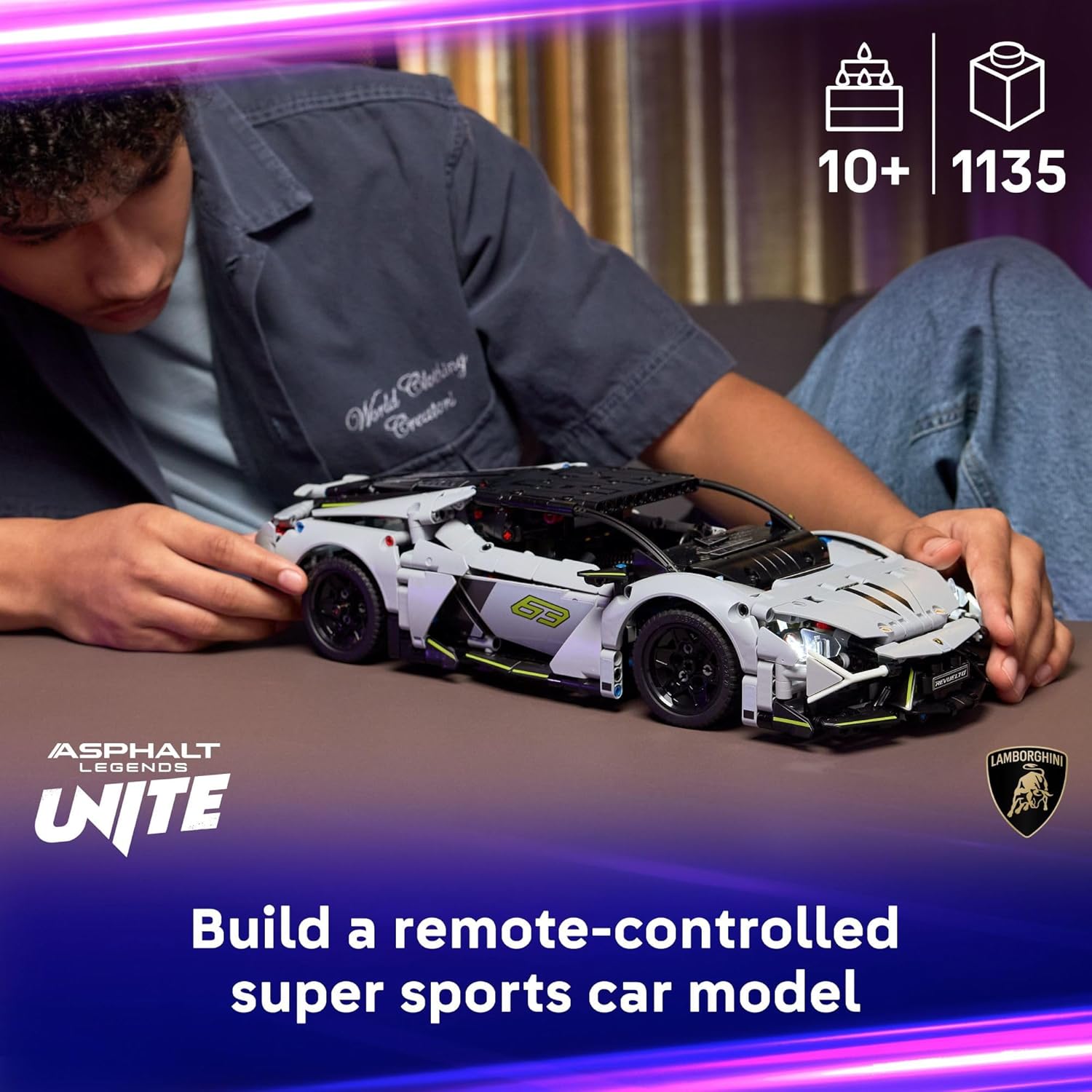 Technic Lamborghini Revuelto Super – A2Z Science & Toys