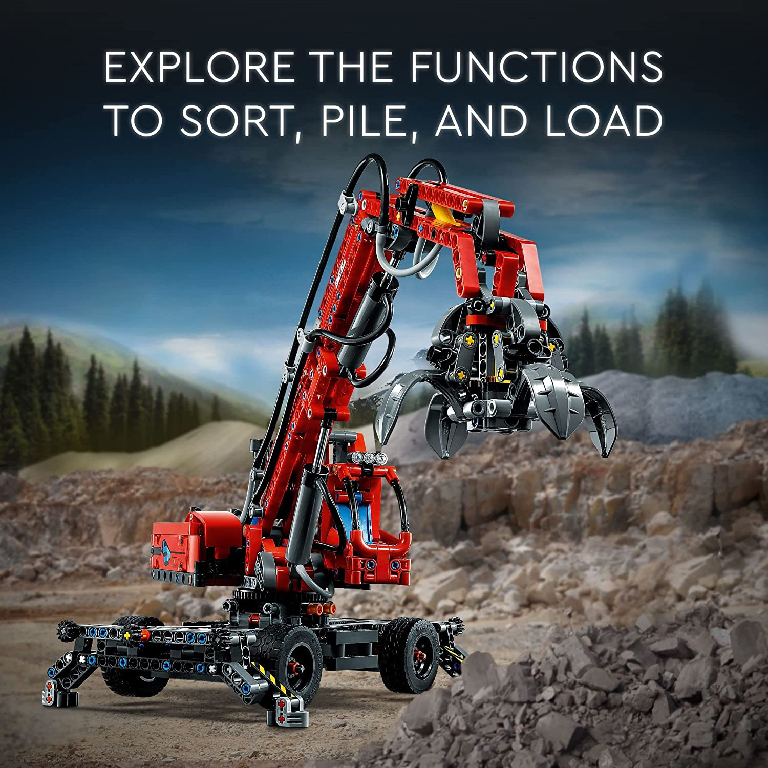 Technic Material Handler Crane by Lego 2