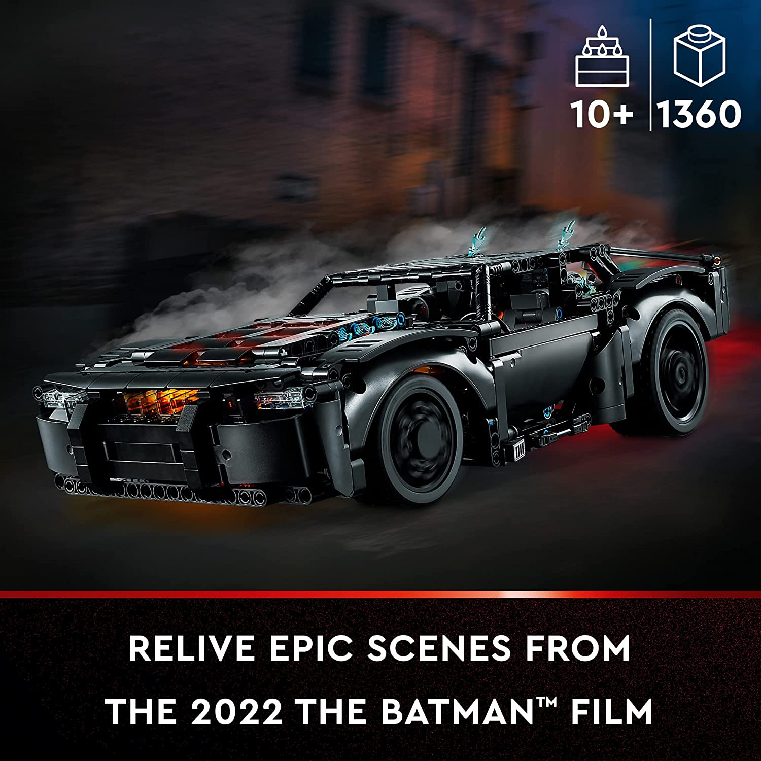 Technic The Batman Batmobile by Lego 2