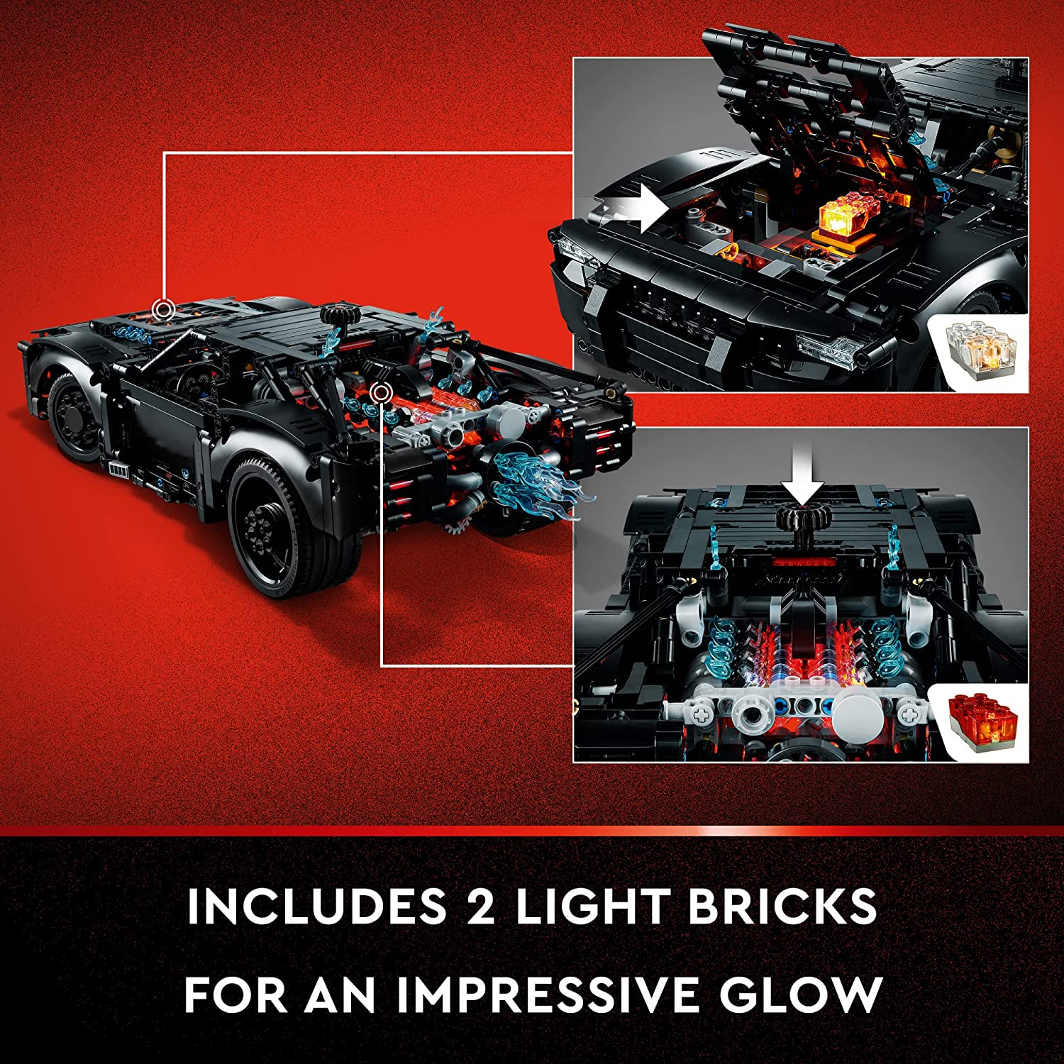 Technic The Batman Batmobile by Lego 3