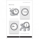 Tell Time Workbook by School Zone 2