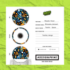 Textile Space Sweets Kendama by Sweets Kendamas 5