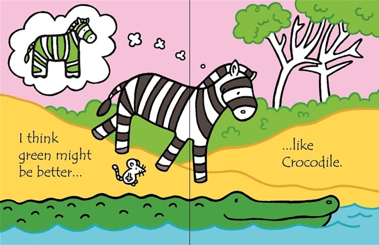 Thats Not My Zebras Colors by Usbourne 3