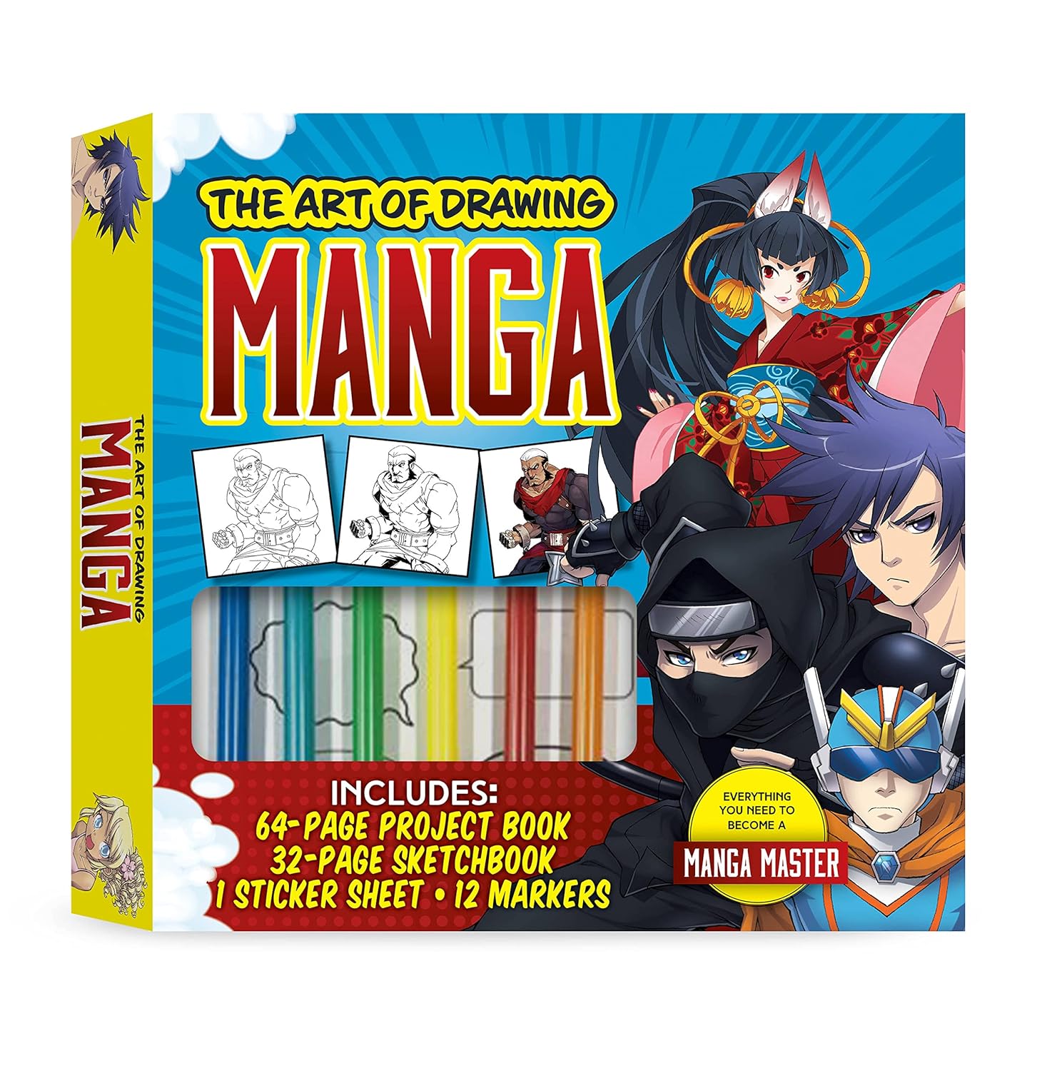 The Art of Drawing Manga Kit-by-Quarto Publishing