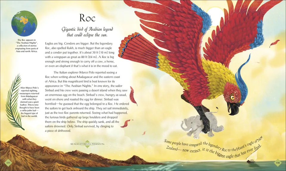 The Book of Mythical Beasts and Magical Creatures by Dorling Kindersley 3