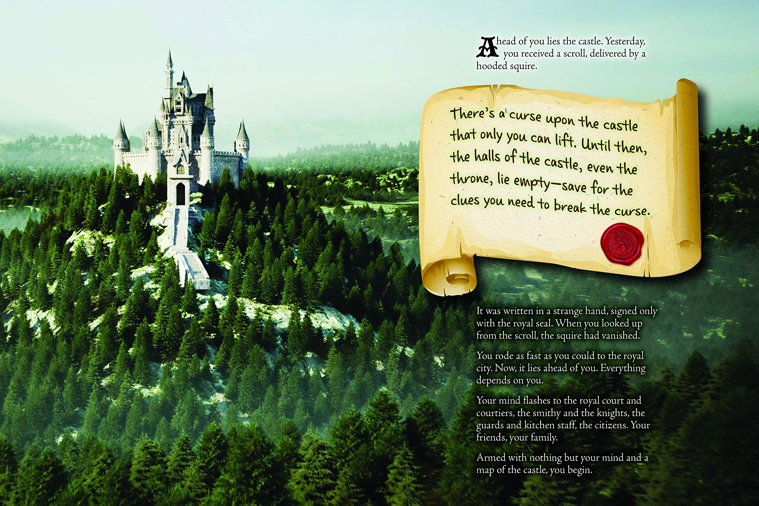 The Cursed Castle An Escape Room in a Book Use Your Wits to Survive and Decipher the Clues to Escape by Quarto Publishing 1