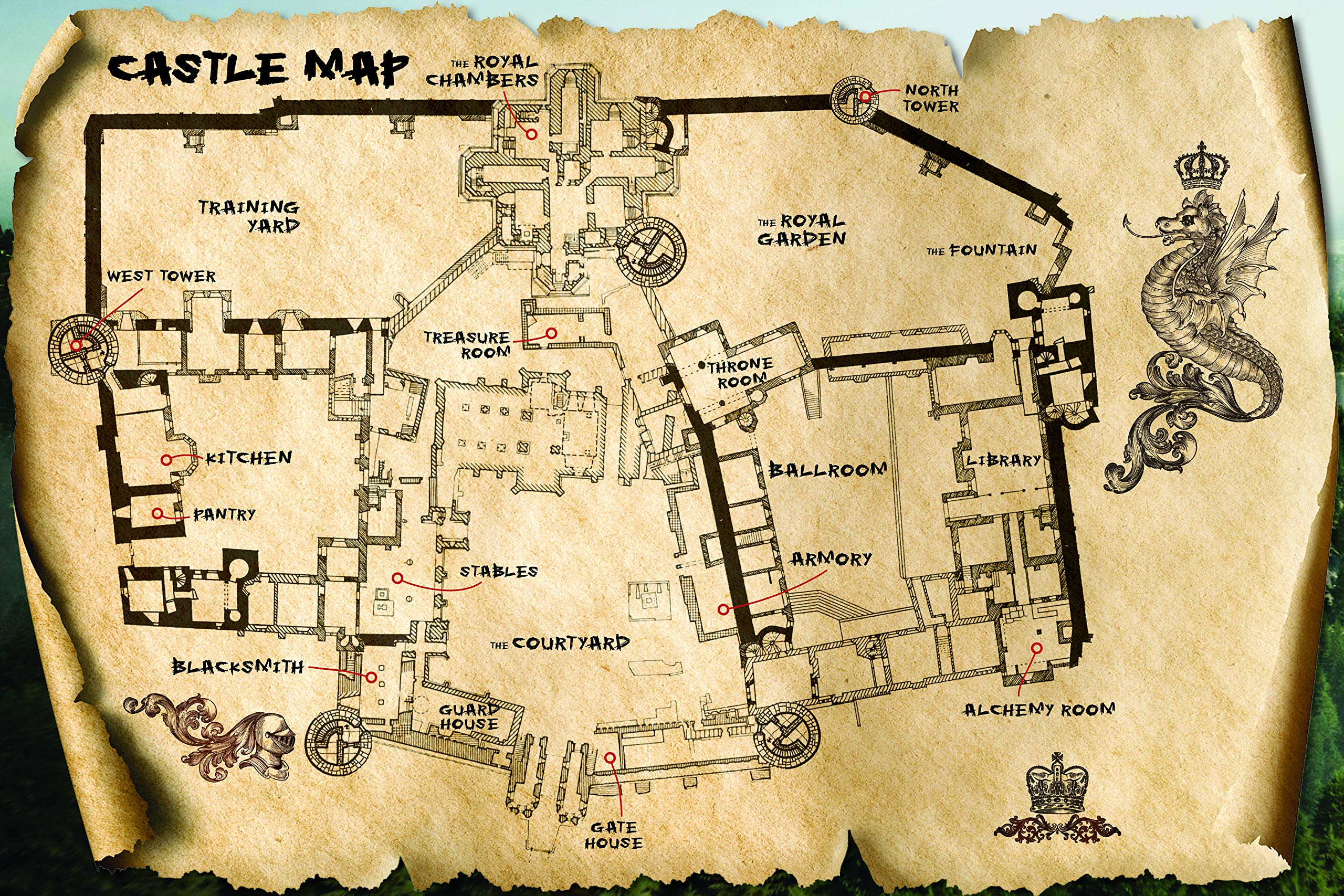 The Cursed Castle An Escape Room in a Book Use Your Wits to Survive and Decipher the Clues to Escape by Quarto Publishing 2