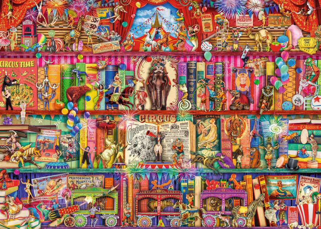 The Greatest Show On Earth 1000pc Puzzle by Ravensburger 1