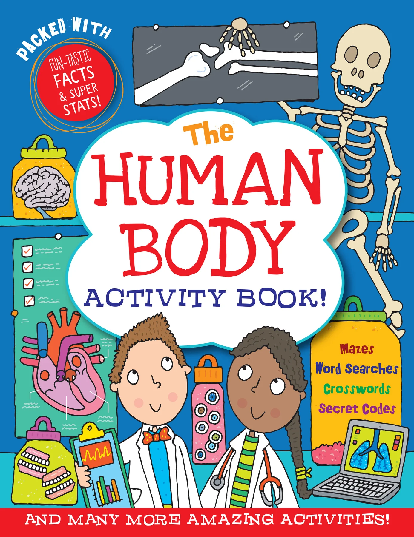 The Human Body Activity Book-by-Peter Pauper Press