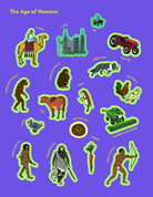The Nature Timeline Stickerbook by What on Earth Publishing 3