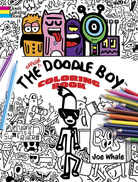 The Official Doodle Boy Coloring Book-by-Dover Publications