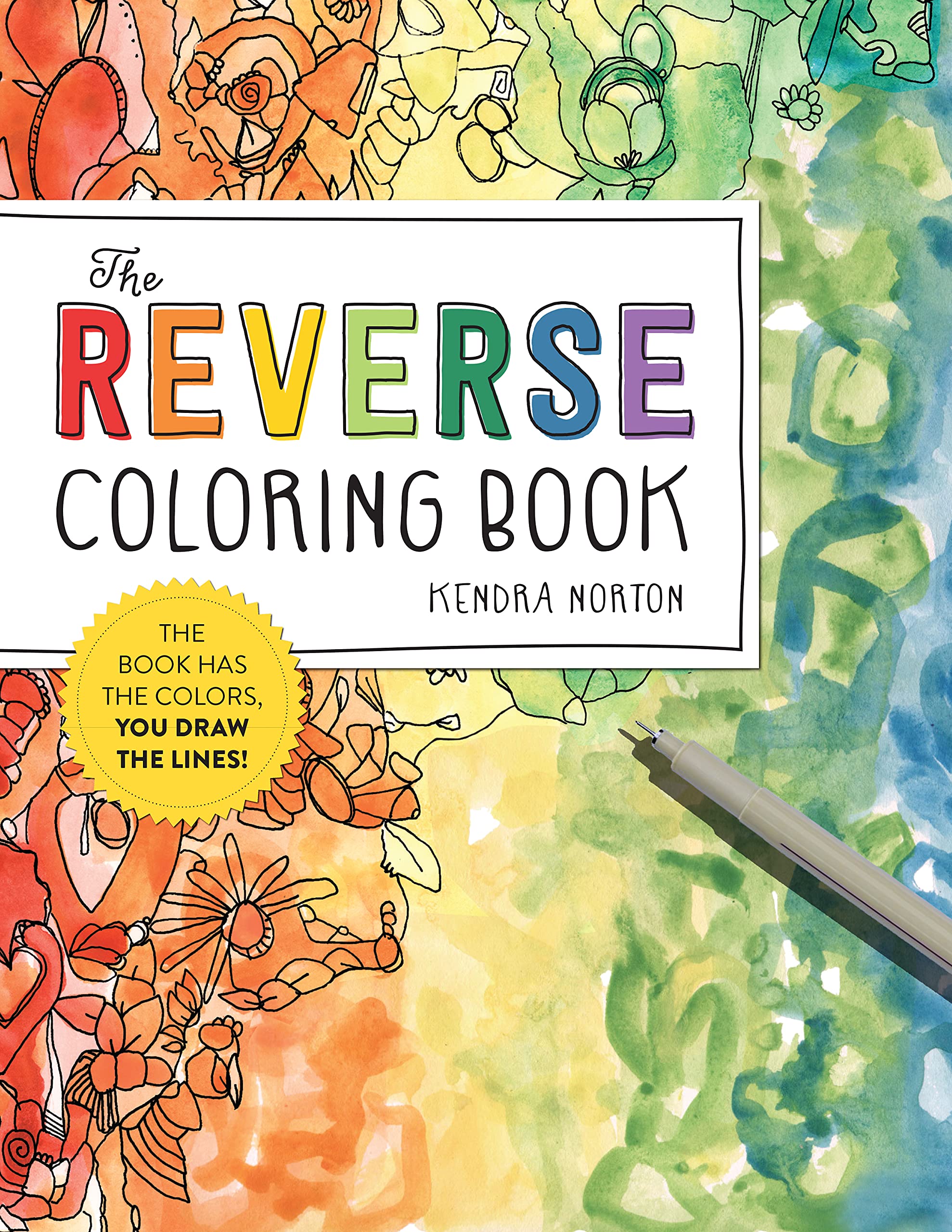 The Reverse Coloring Book by Workman Publishing