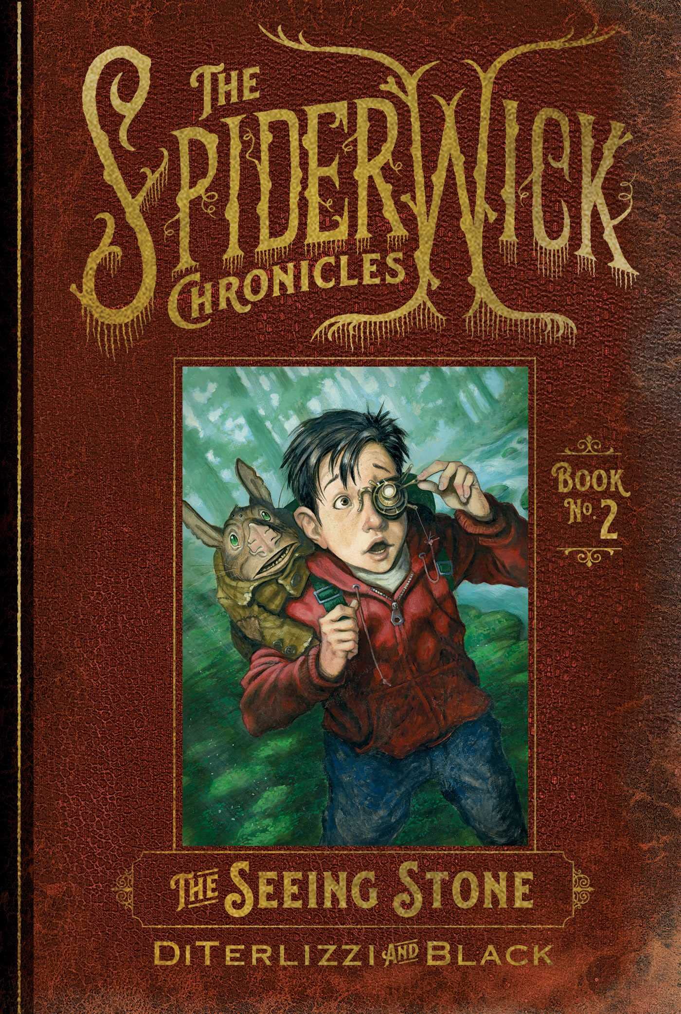 The Seeing Stone (2) (The Spiderwick Chronicles)-by-Sourcebooks