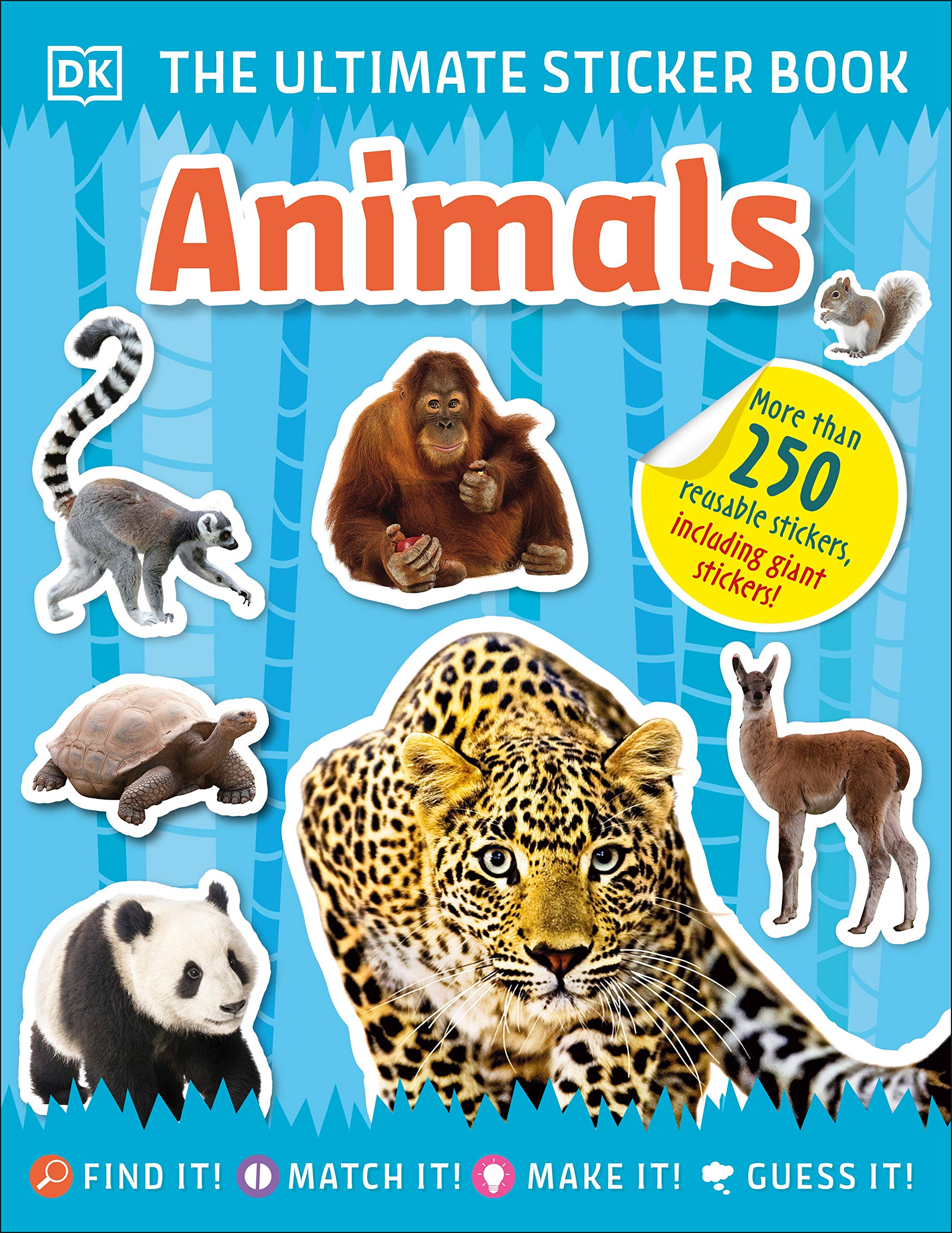 The Ultimate Sticker Book Animals by Dorling Kindersley