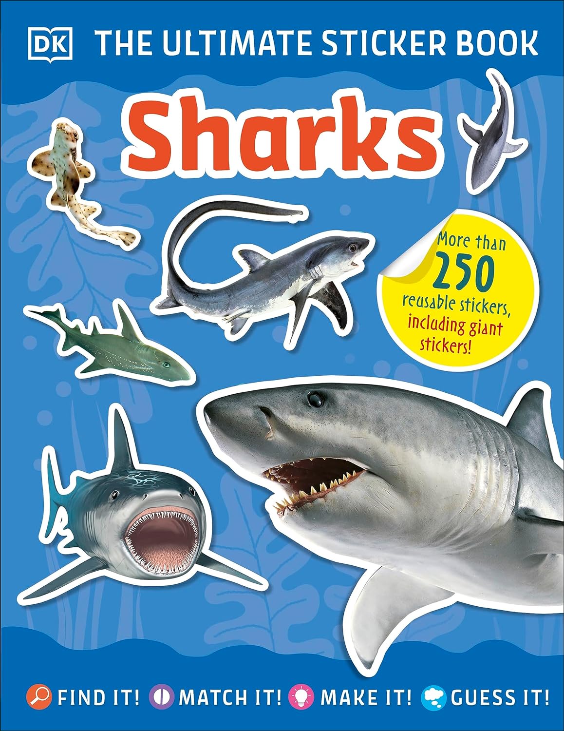 The Ultimate Sticker Book Sharks-by-DK Publishing