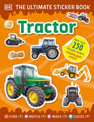 The Ultimate Sticker Book Tractor-by-DK Publishing