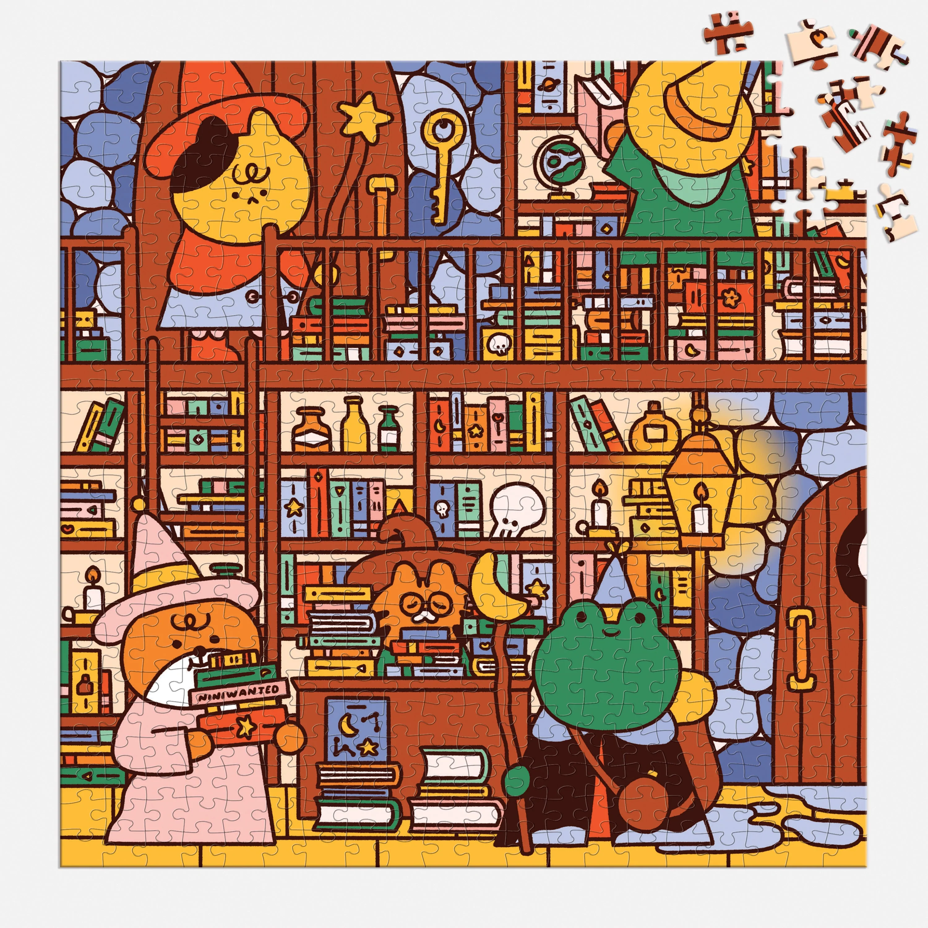 The Wizards Library 500pc Puzzle by Mudpuppy 2
