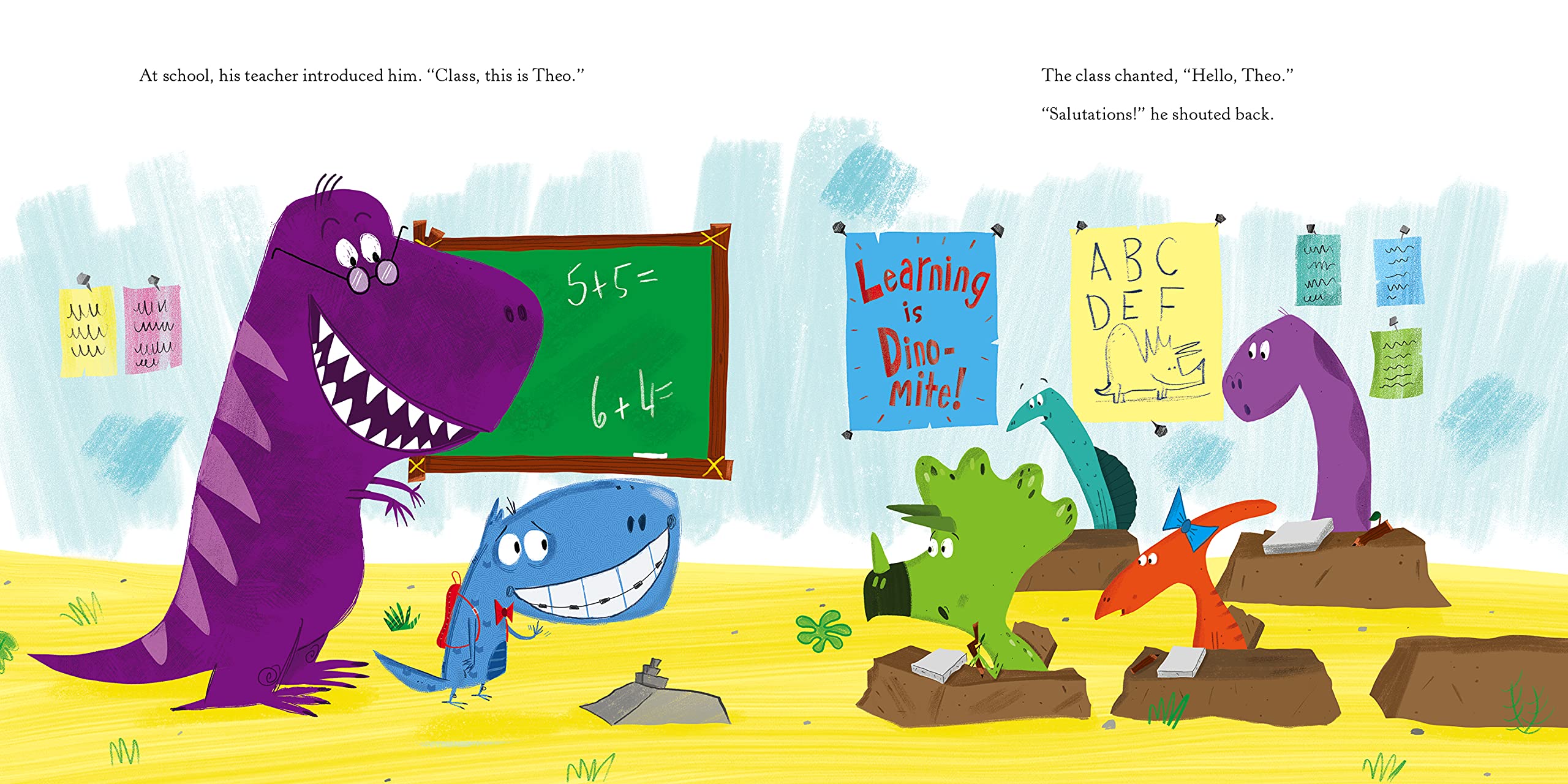 Theo TheSaurus The Dinosaur Who Loved Big Words by Penguin Random House 4