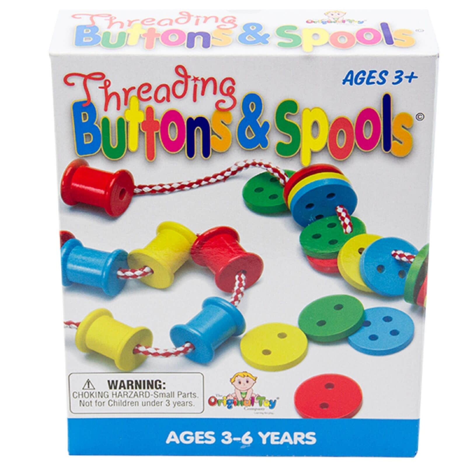 Threading Buttons Spools by Galt Toys