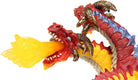 Three Headed Fire Dragon Figure by Safari 5