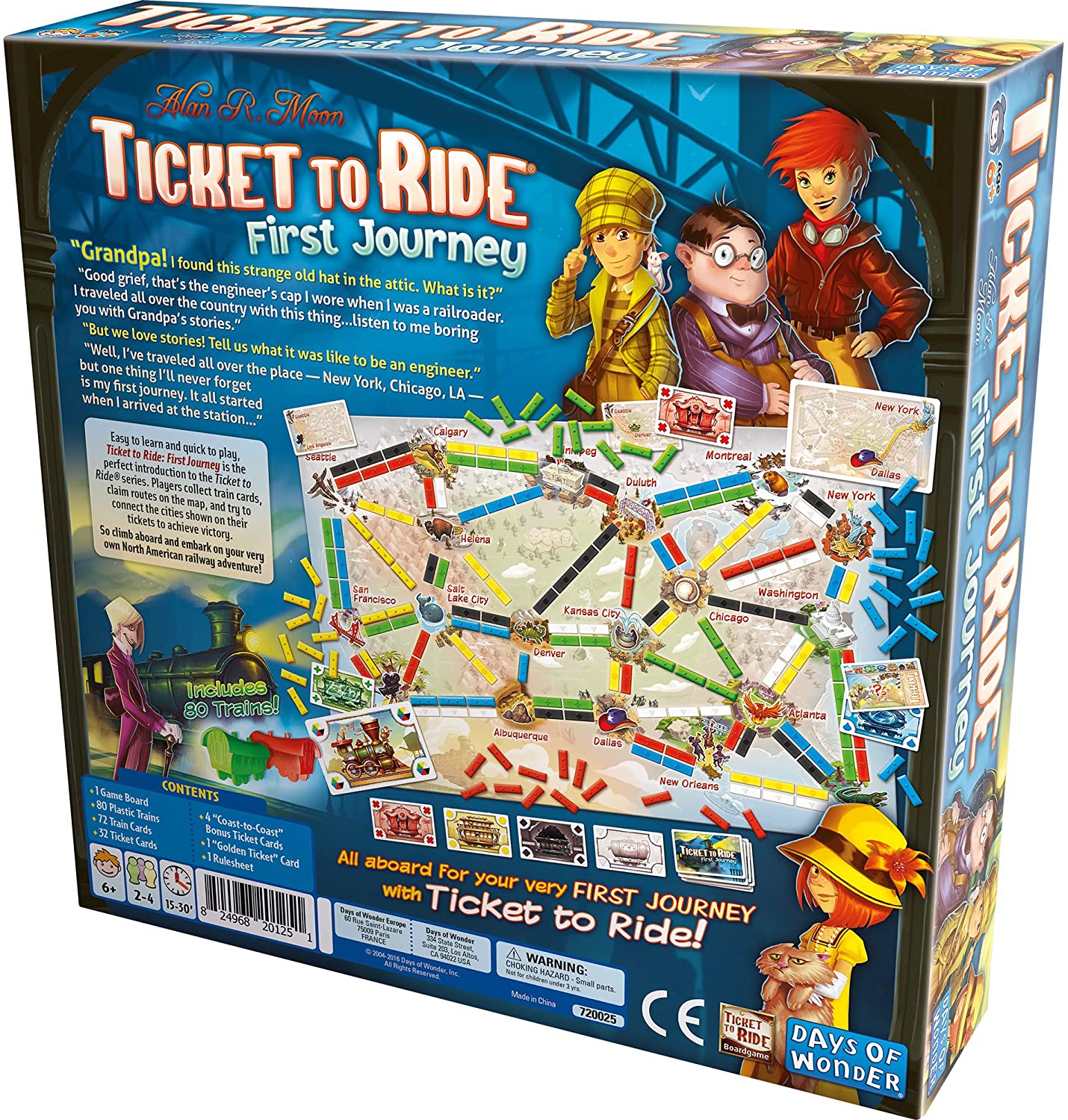 Ticket To Ride First Journey by Days of Wonder 1